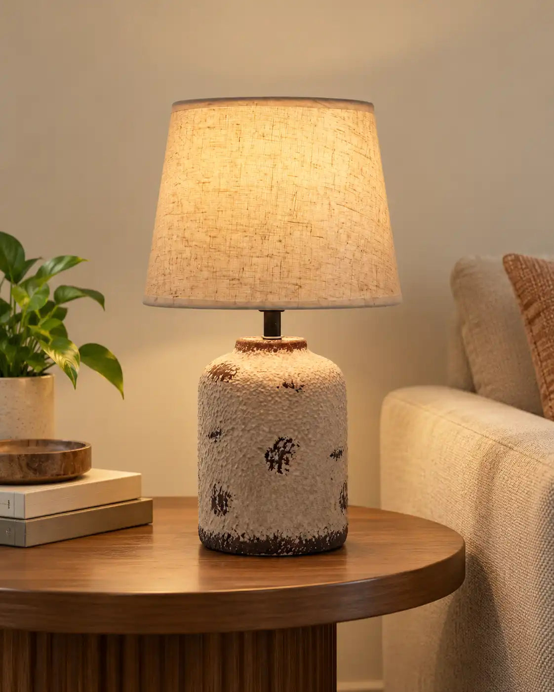 Hearthstone Textured Table Lamp
