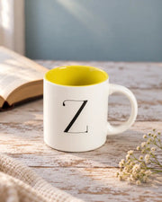 Monogram Z Dual-Tone Ceramic Mug