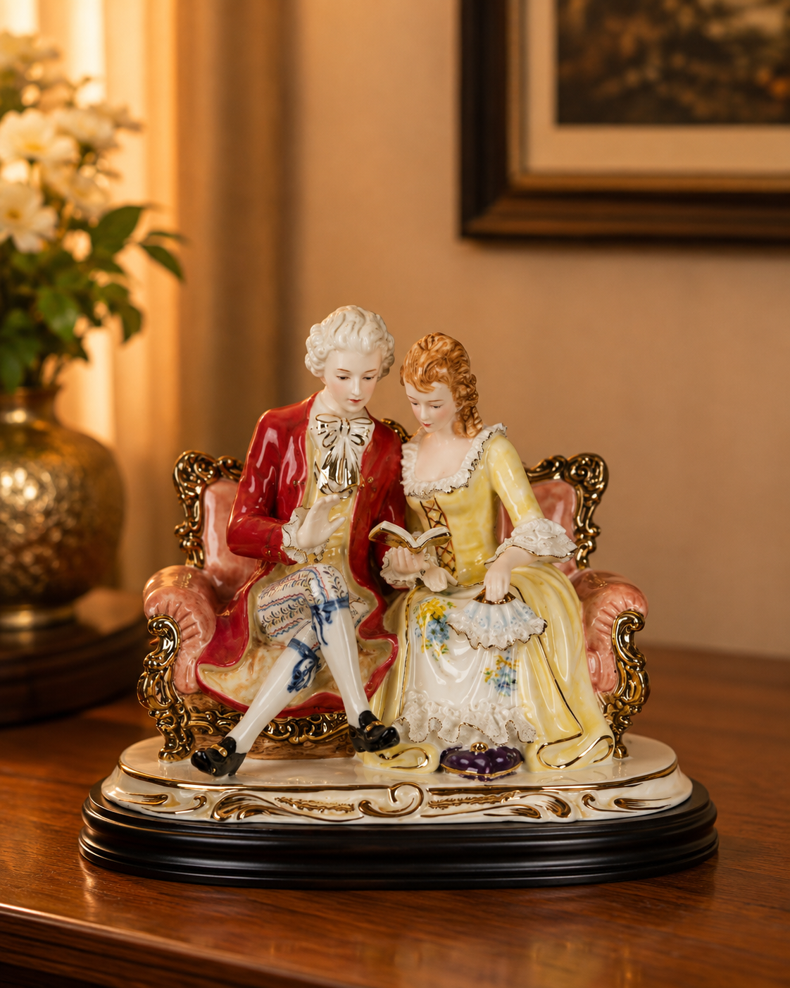 'Timeless Love Story' Fine Porcelain Figurine 