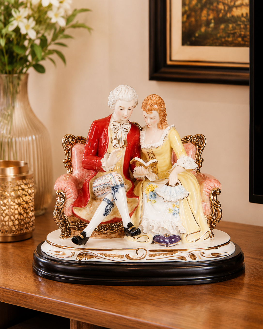 'Timeless Love Story' Fine Porcelain Figurine 