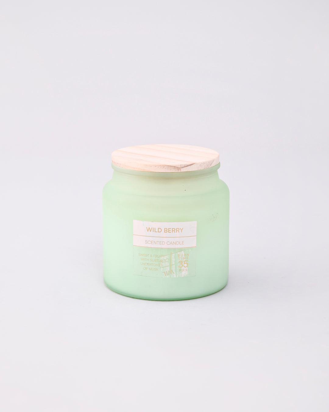 Wild Berry Aroma Candle - Green 