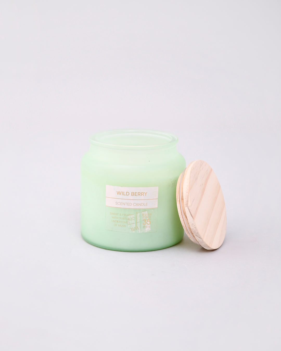 Wild Berry Aroma Candle - Green 
