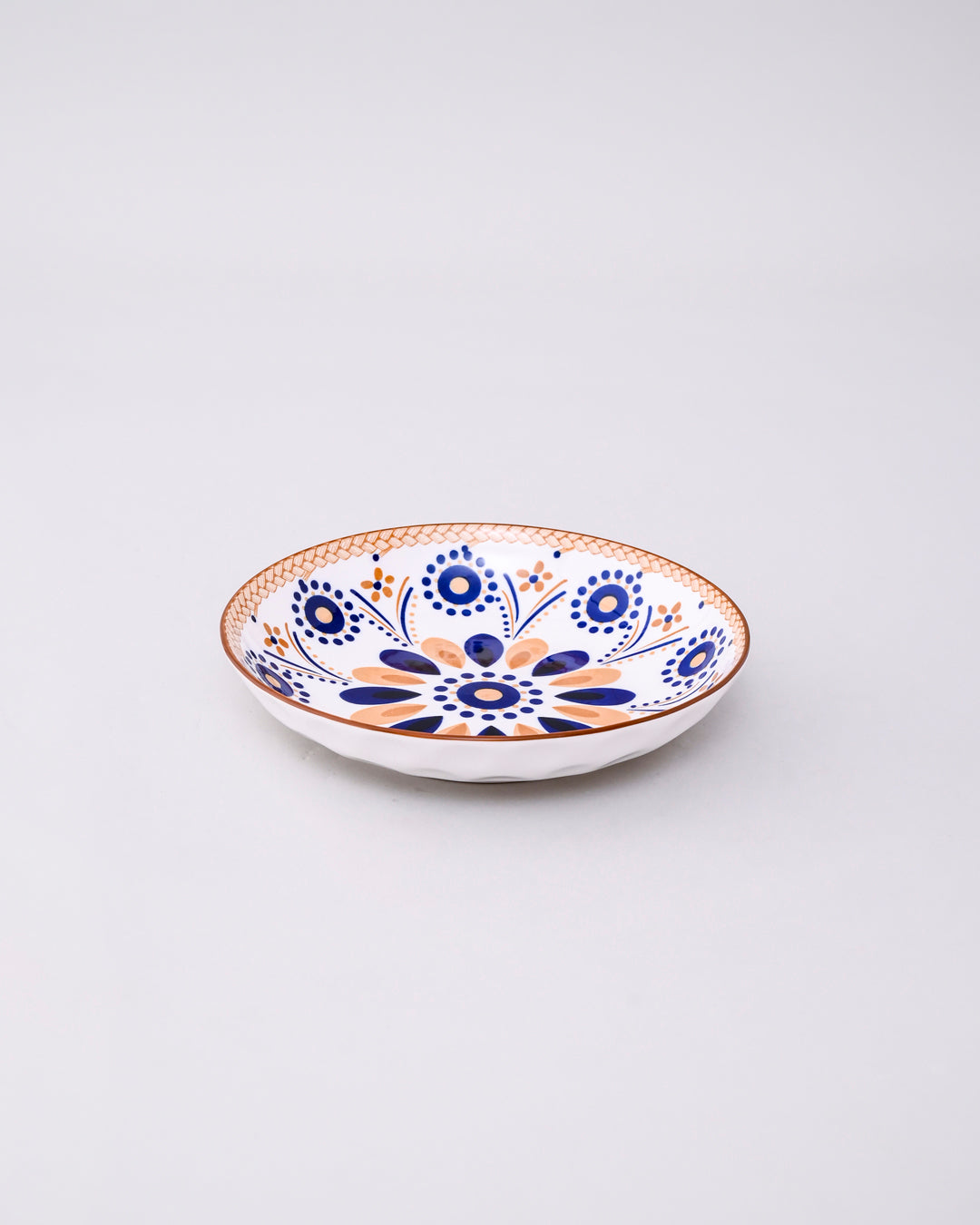 Indigo Artisan Katori & Pasta Bowl - Set Of 6 