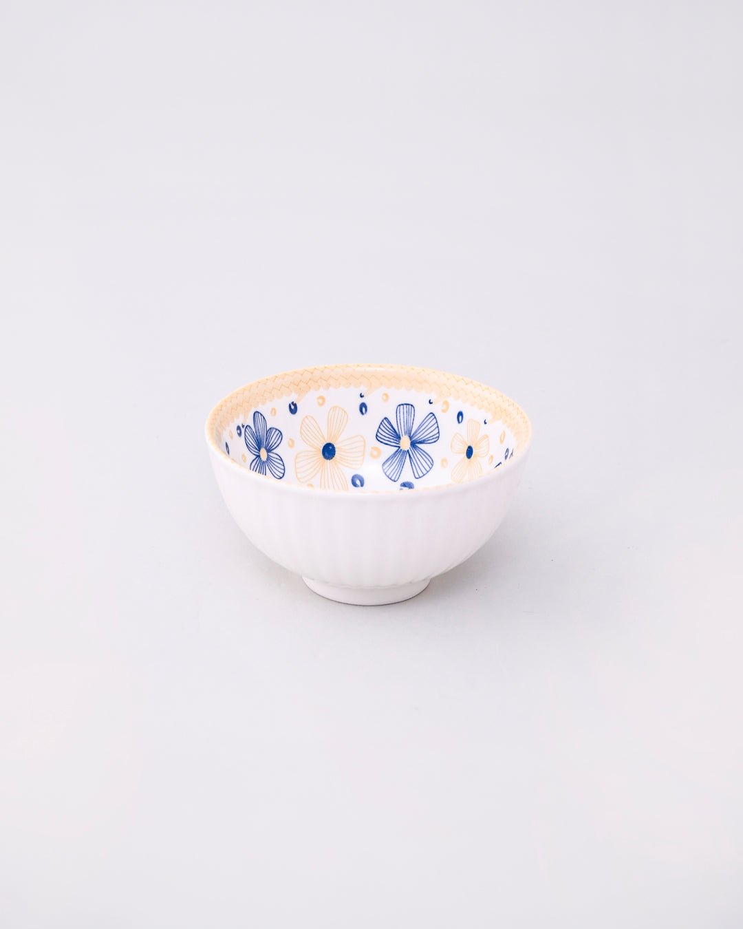 Indigo Artisan Katori & Pasta Bowl - Set Of 6 