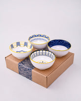 Classic Mandala Art Bowl - Set Of 4 