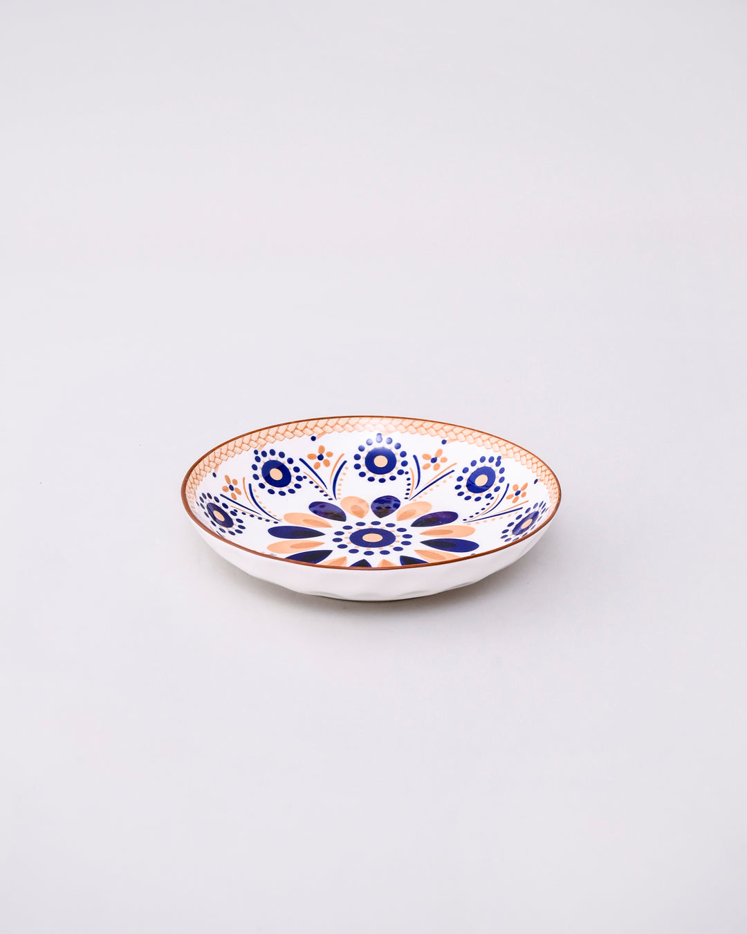 Indigo Artisan Katori & Pasta Bowl - Set Of 4 