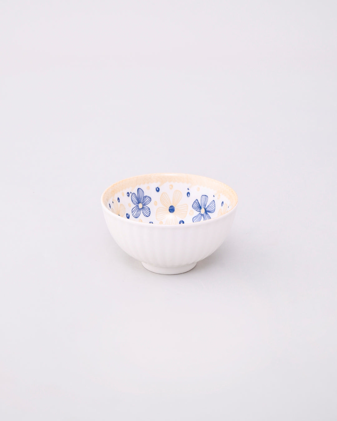 Indigo Artisan Katori & Pasta Bowl - Set Of 4 