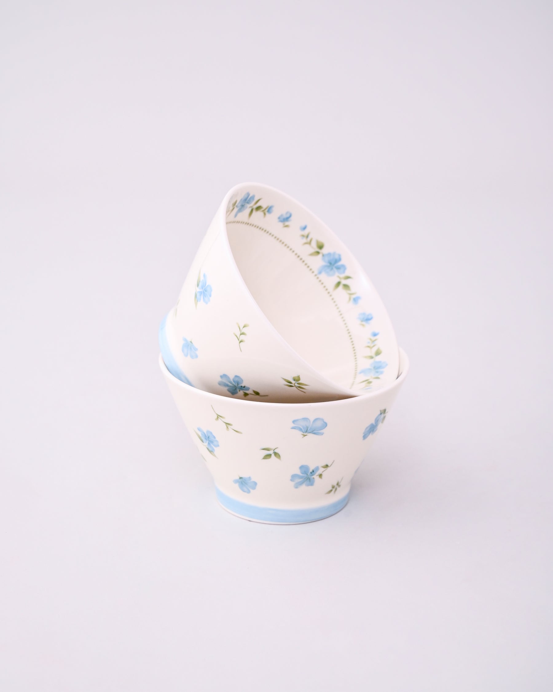 Serene Petal Bowl - Blue 