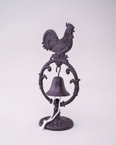 Vintage Rooster Cast Iron Door Bell 