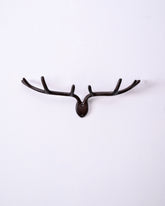 Deer Antler Cast Iron Wall Hook 