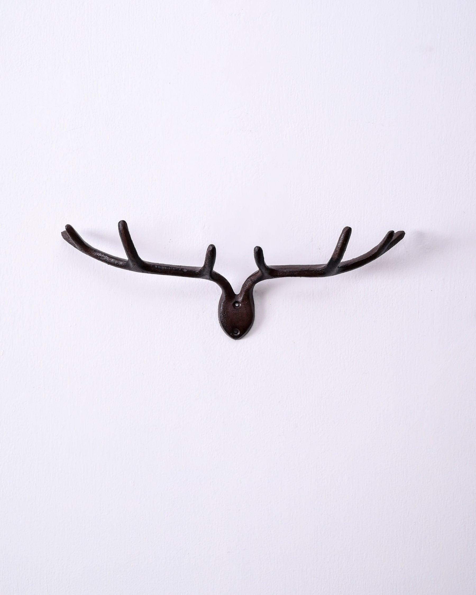 Deer Antler Cast Iron Wall Hook 