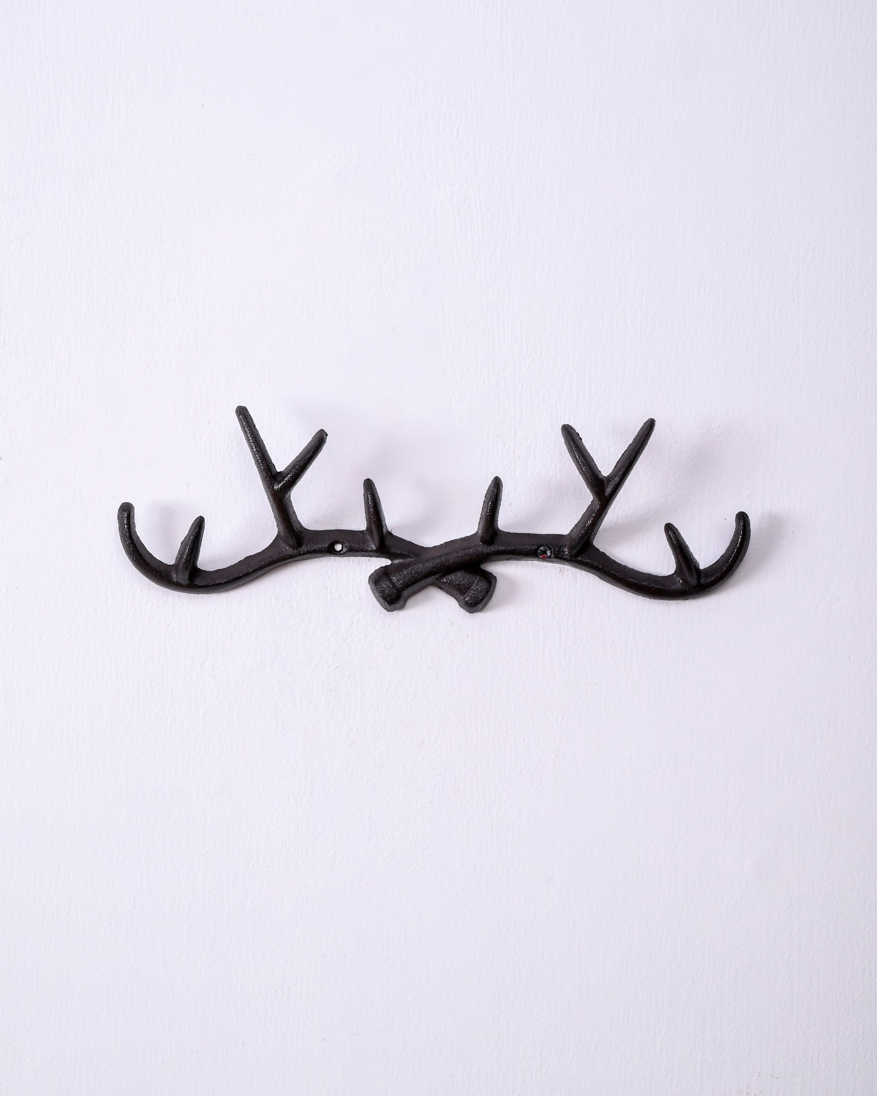 Deer Antler Cast Iron Wall Hook 