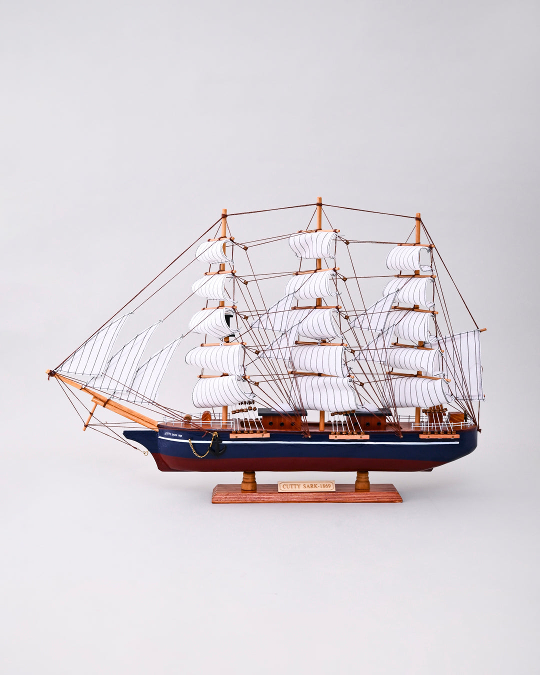 "Cutty Shark -1896" Wooden Decorative Ship 