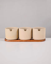 Spice Jar Set - 3 Containers 