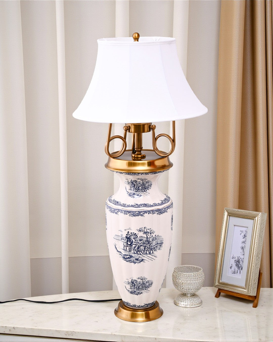 Yorkshire Victorian Ornamental Table Lamp 