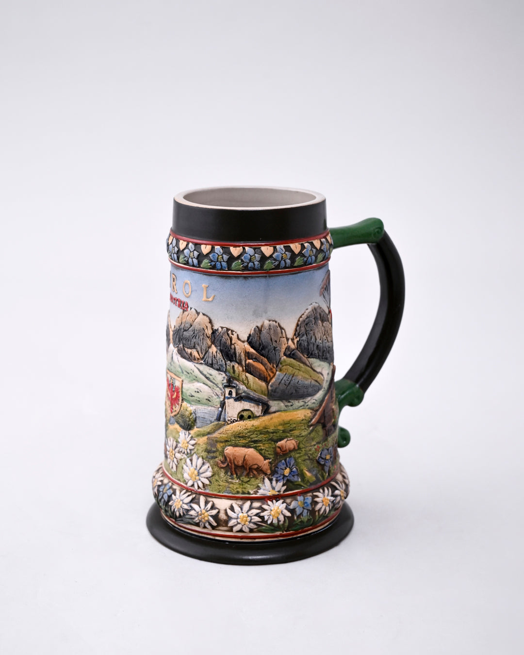 Tyrol Alpine Vintage Stein Beer Mug 