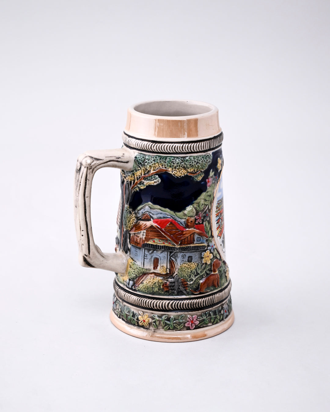 Munich Marienplatz Vintage Stein Beer Mug 
