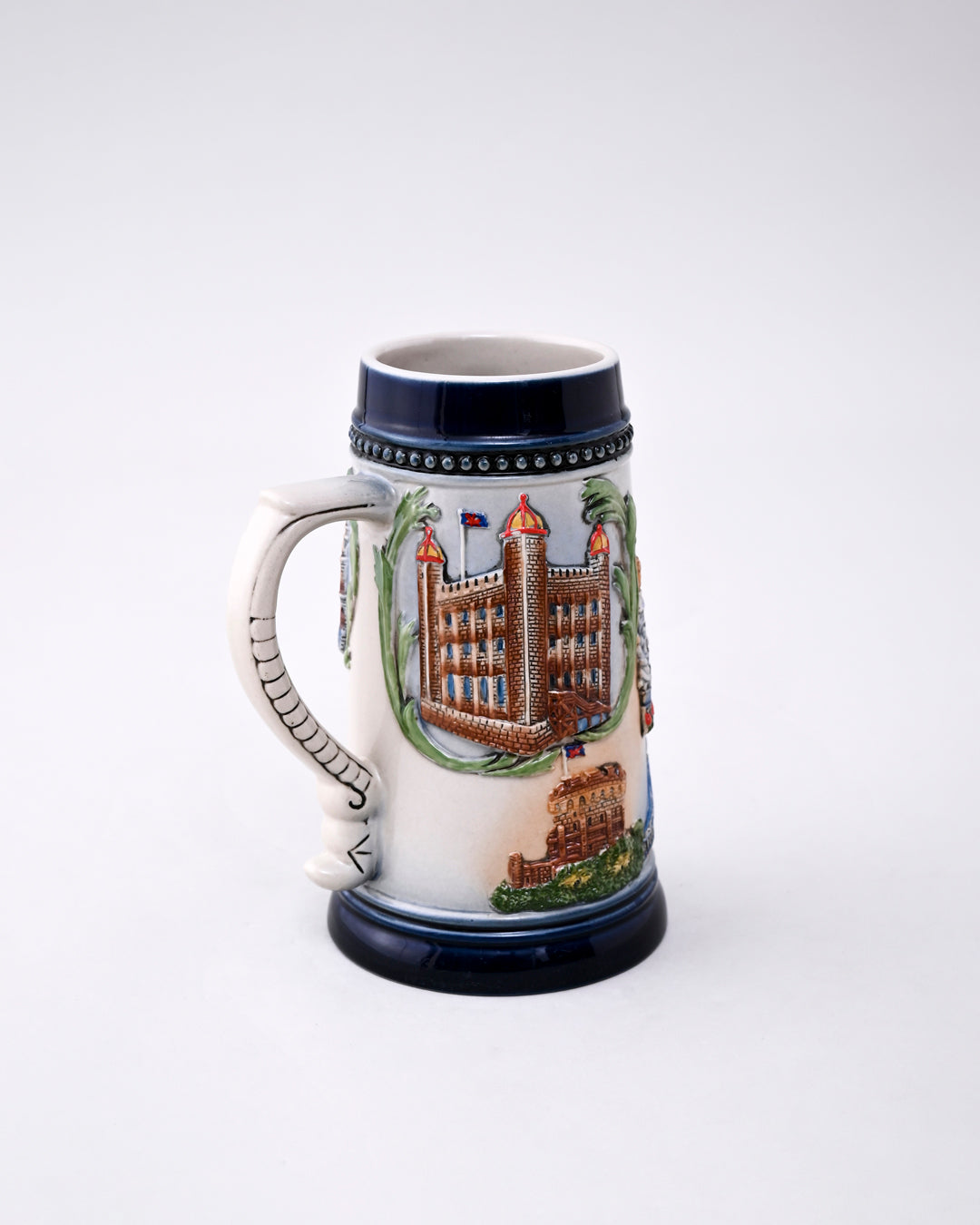 European Landmark Vintage Stein Beer Mug 