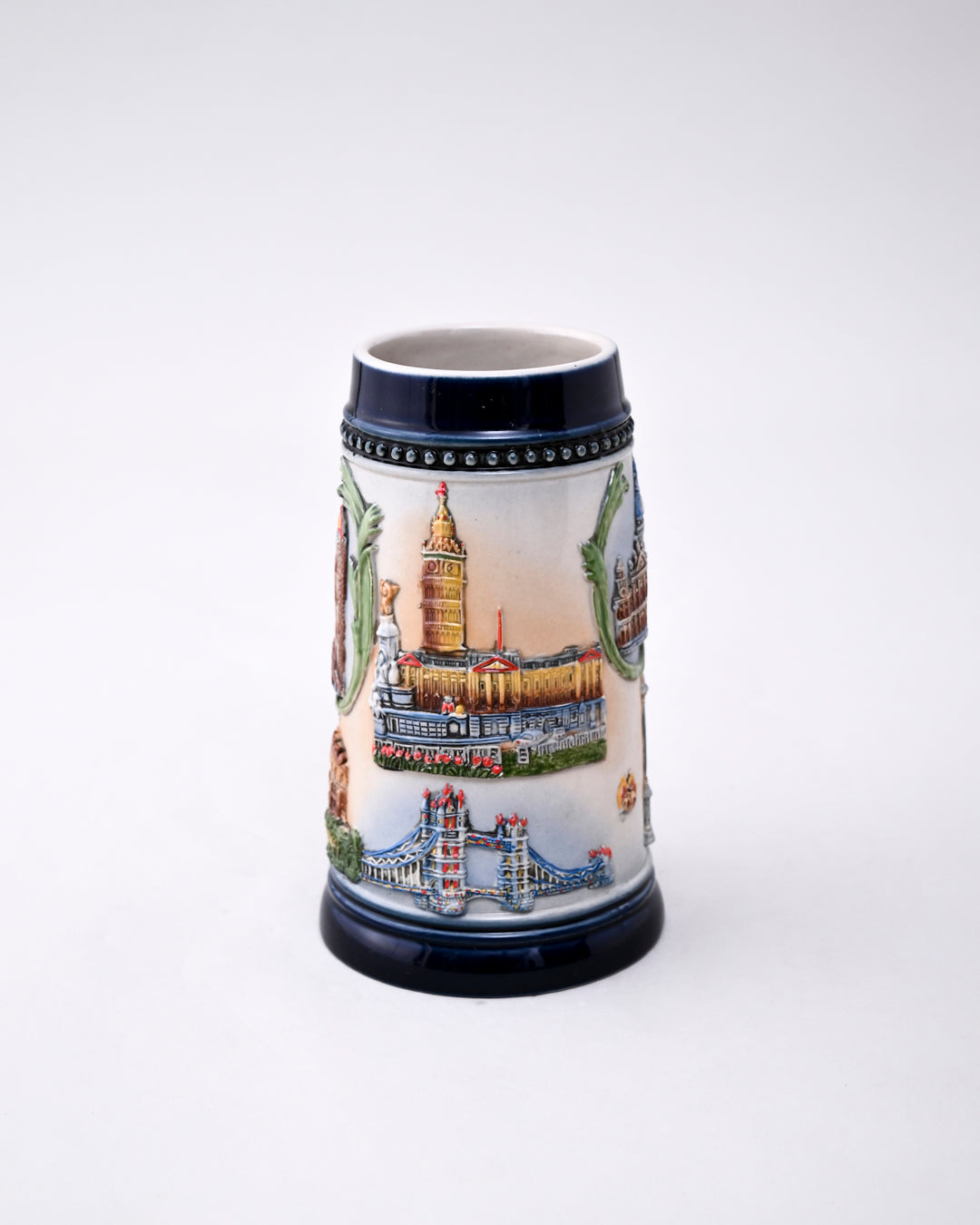 European Landmark Vintage Stein Beer Mug 