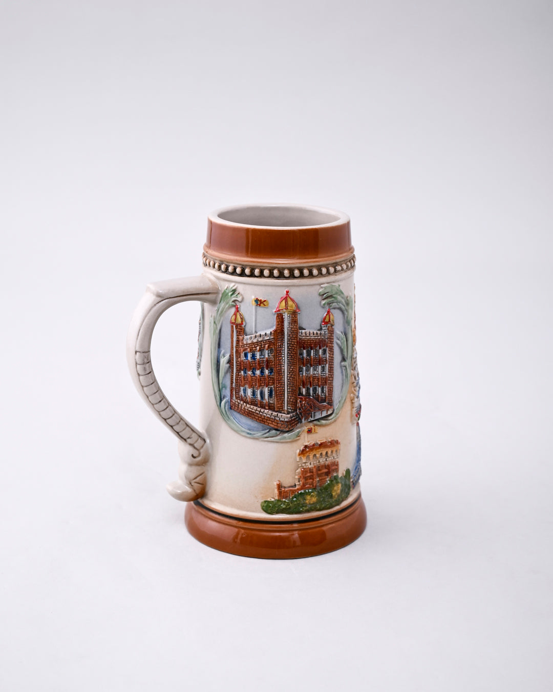 European Landmark Vintage Stein Beer Mug 