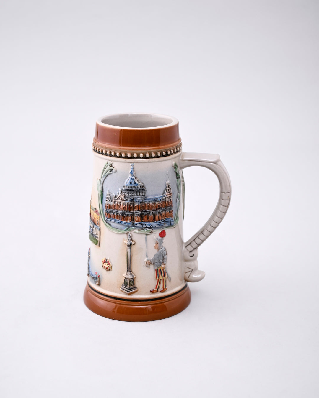 European Landmark Vintage Stein Beer Mug 