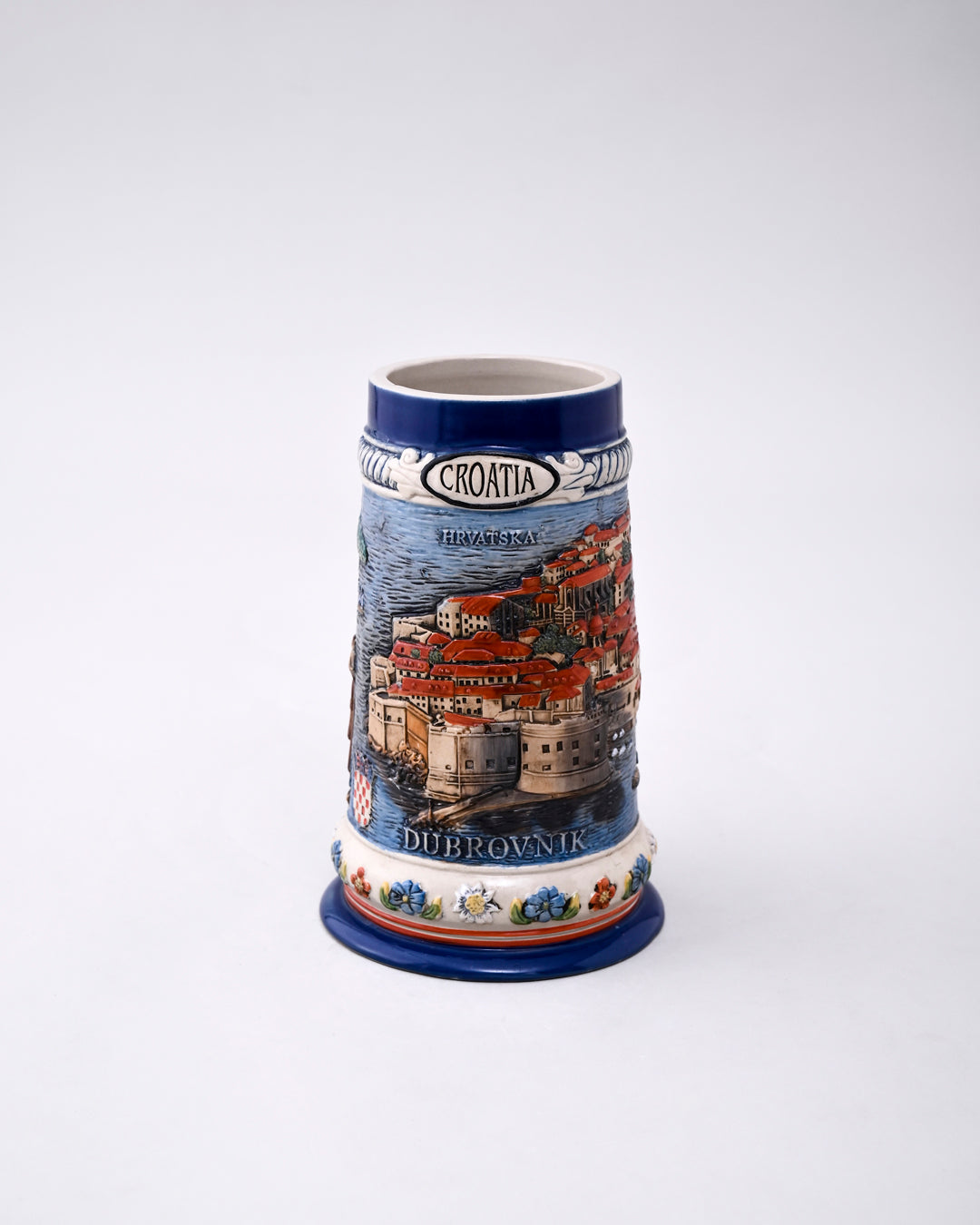 Dubrovnik Coastal Vintage Stein Beer Mug 