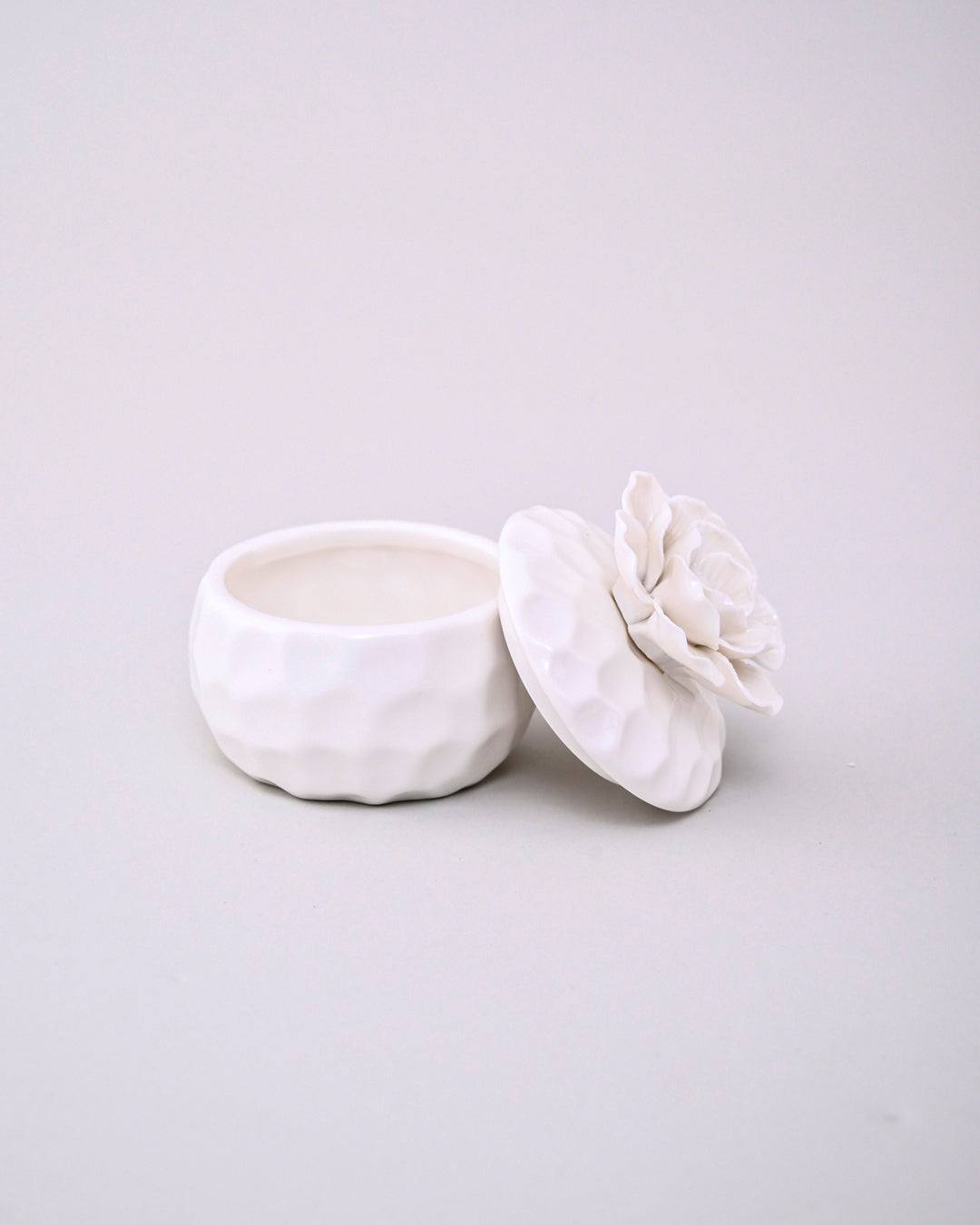 White Peony Trinket Keeper 