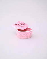 Blush Pink Heart Trinket Box 