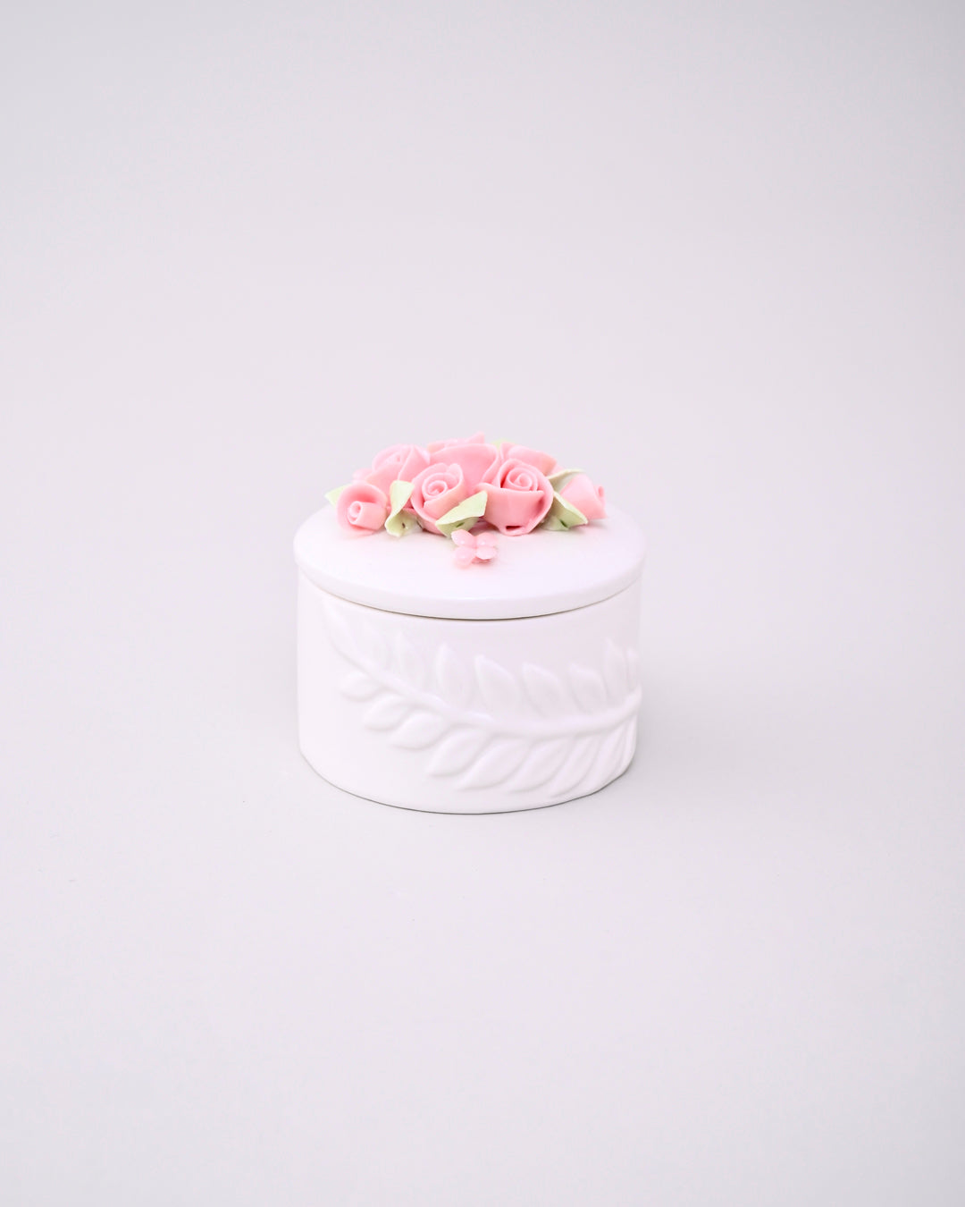 Floral Harmony Trinket Keeper - Pink 
