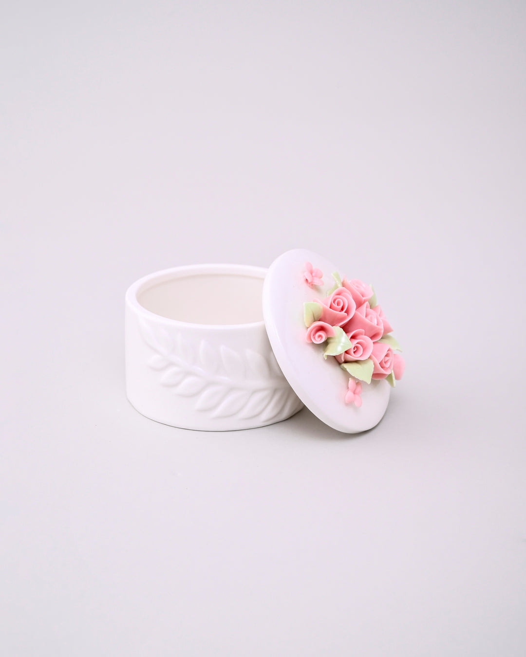 Floral Harmony Trinket Keeper - Pink 