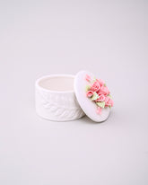 Floral Harmony Trinket Keeper - Pink 