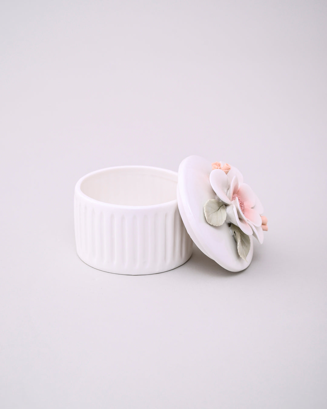 Ivory Blossom Trinket Keeper 