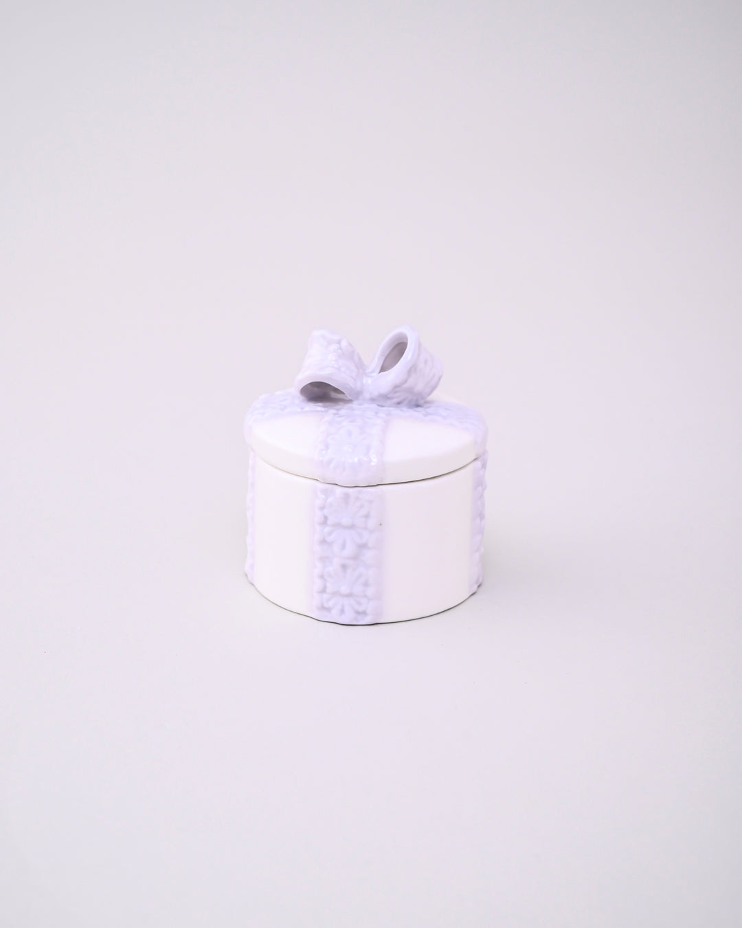 Round Graceful Gift Trinket Keeper - Set Of 2 