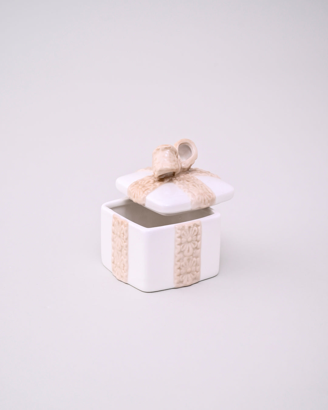 Square Graceful Gift Trinket Keeper - Set Of 2 