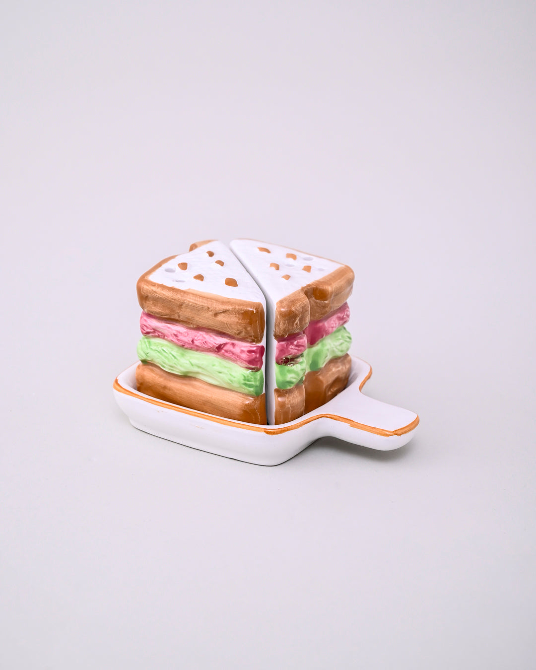 Sandwich Salt & Pepper Shaker Set 