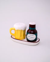 Beer Mug Salt & Pepper Shaker Set 