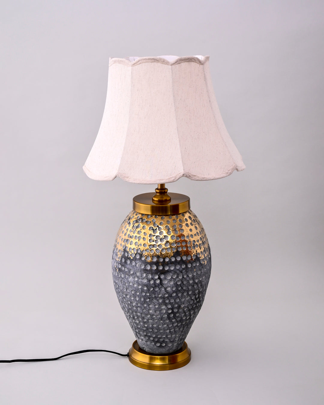 Auric Dusk Textured Table Lamp 