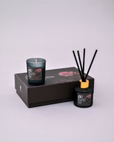 Bergamot & Matcha Aroma Candle & Reed Diffuser Set 