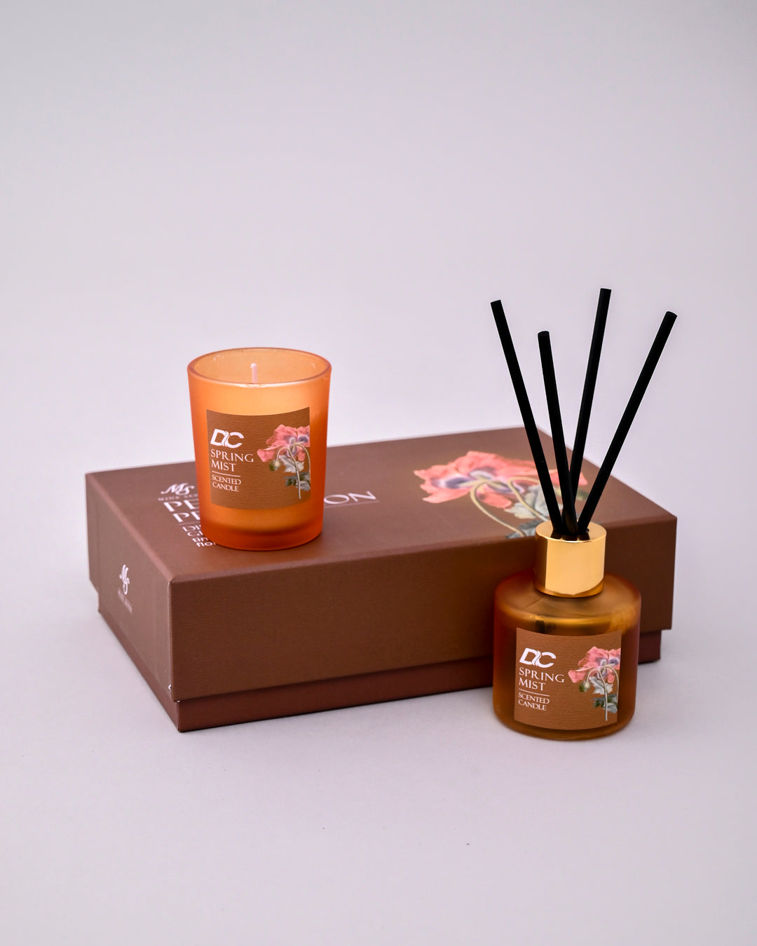 Spring Mist Aroma Candle & Reed Diffuser Set 