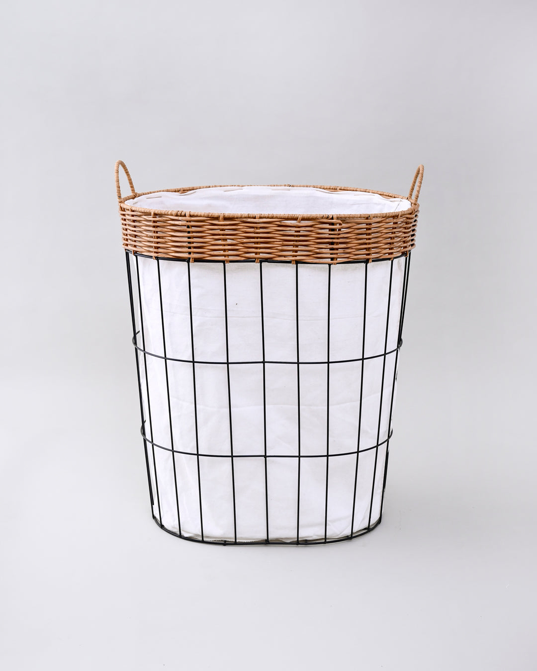 Rustic Home Wire Laundry Basket 