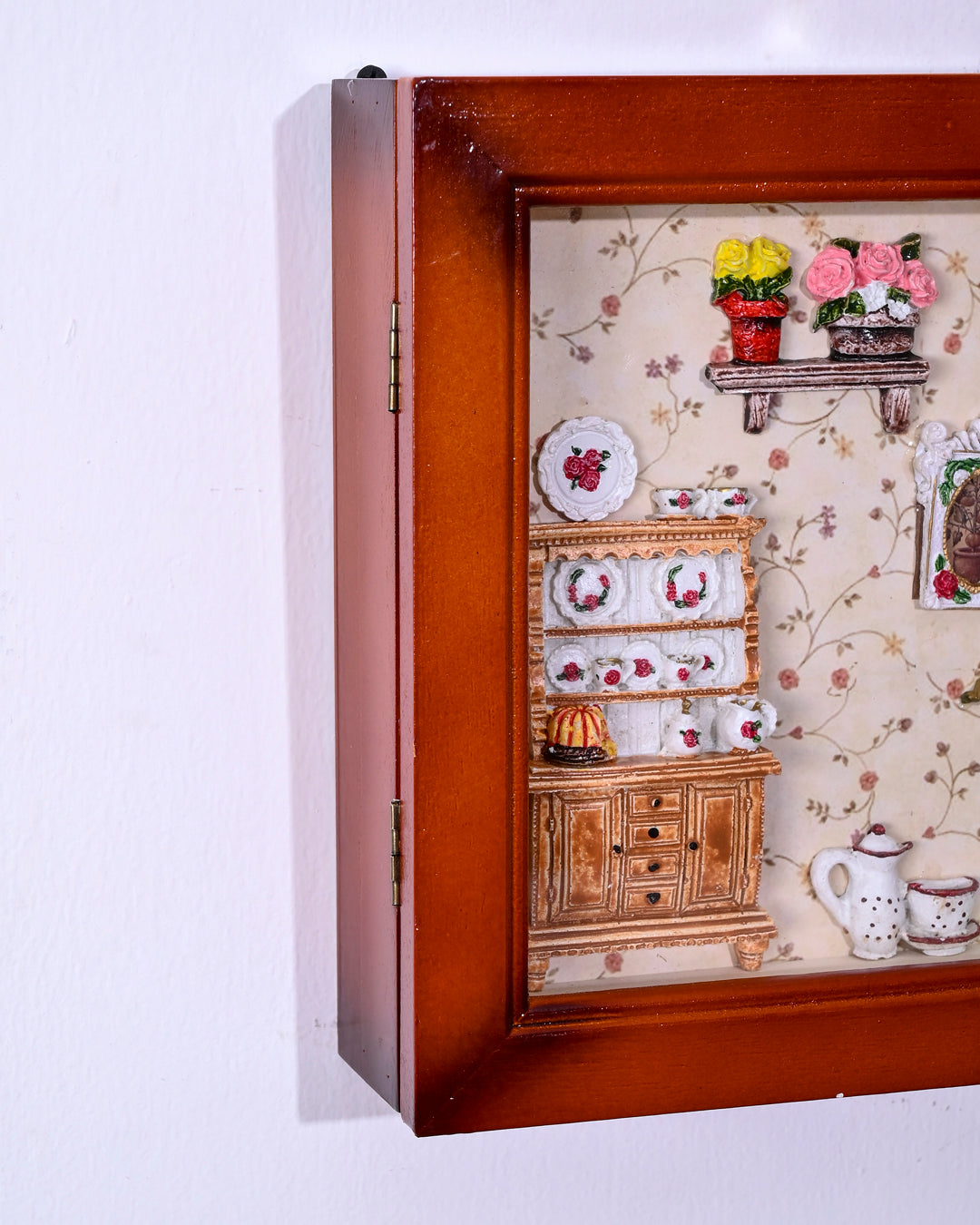 Vintage Kitchen Wall Key Box 