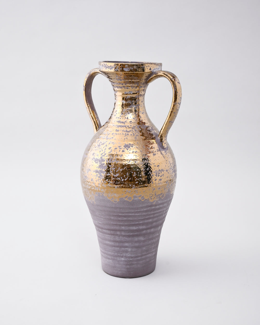 Golden Mirage Dual Tone Amphora Vase 