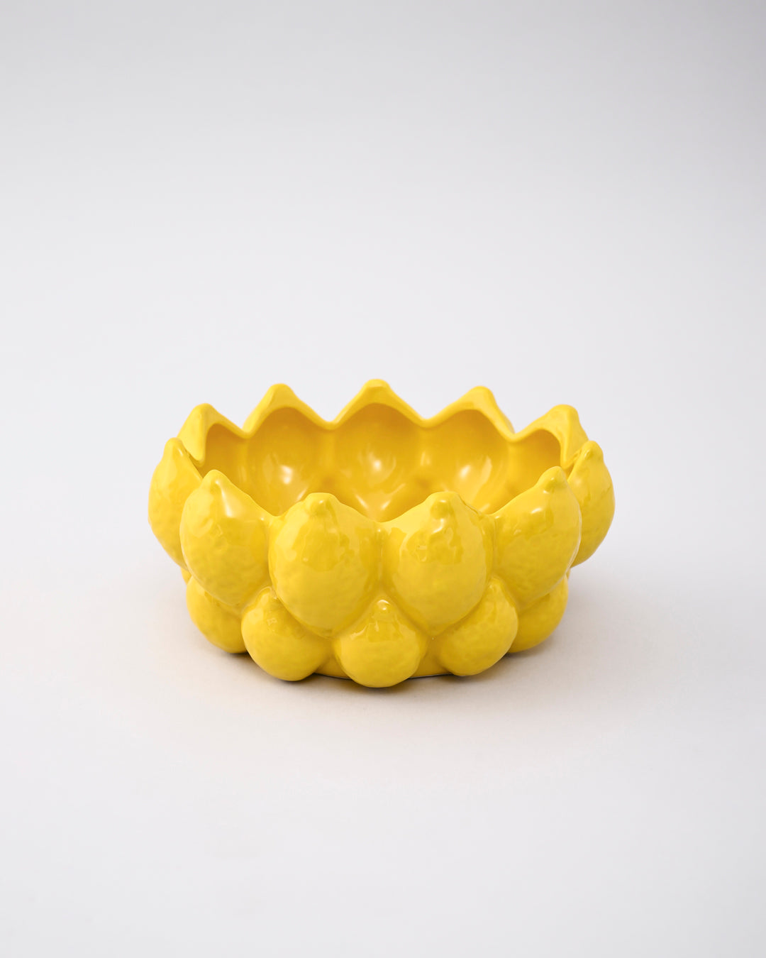 Lemon Zest Decorative Fruit Bowl 