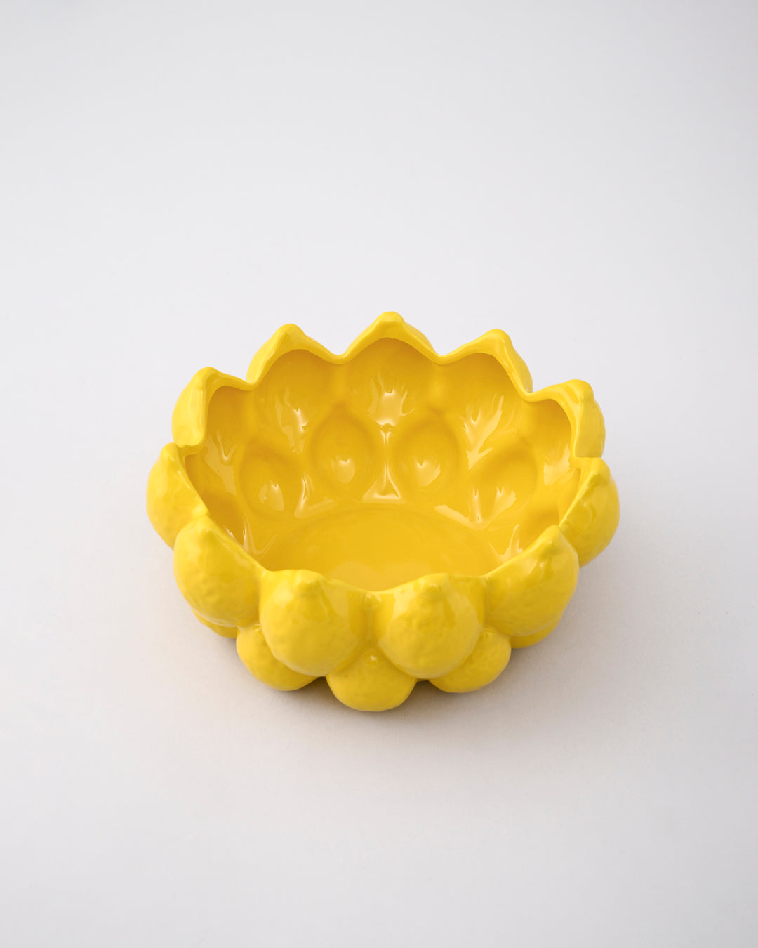 Lemon Zest Decorative Fruit Bowl 