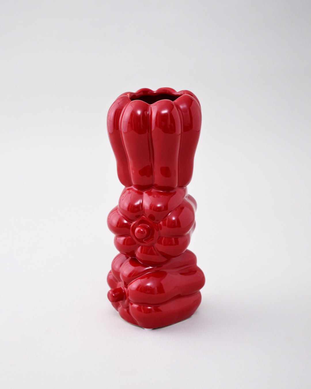 Red Bell Pepper Ceramic Vase 