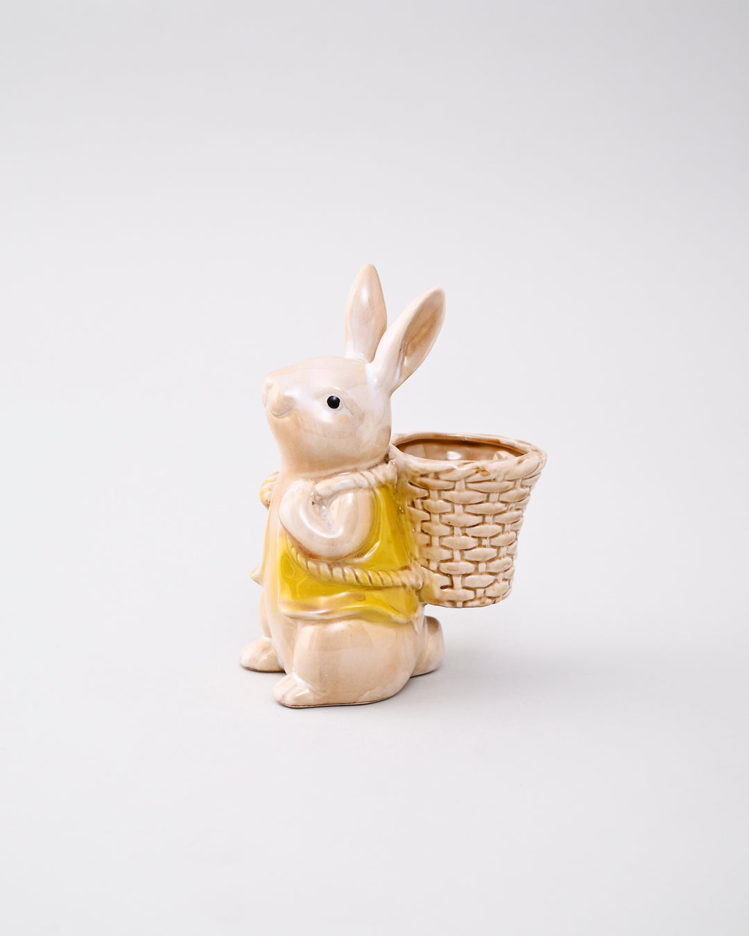 Adorable Bunny Figurine with Holder 