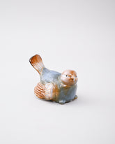 Blossom Finch Decorative Bird Figurine - Blew 