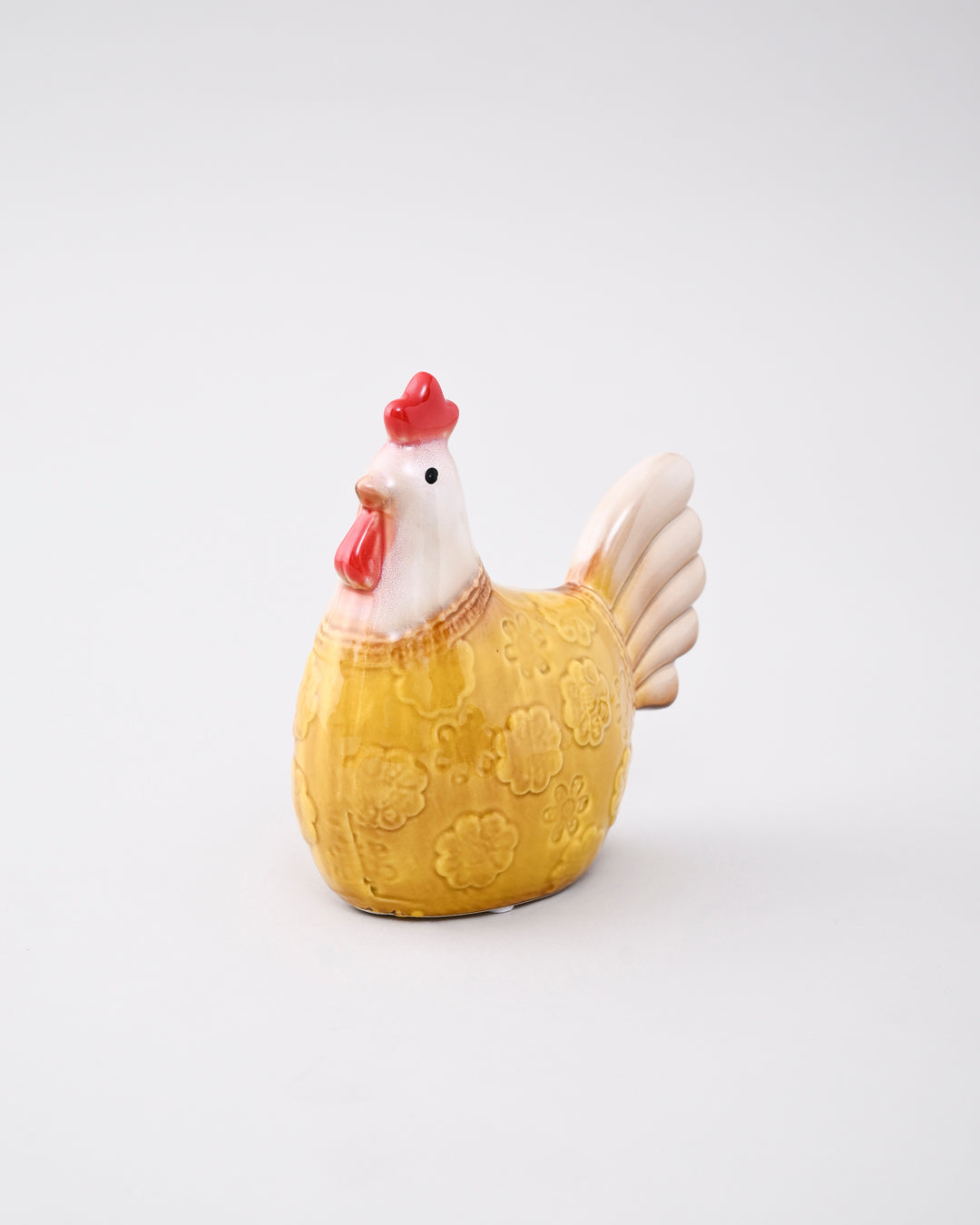 Country Charm Rooster Decorative Figurines - Set Of 2 