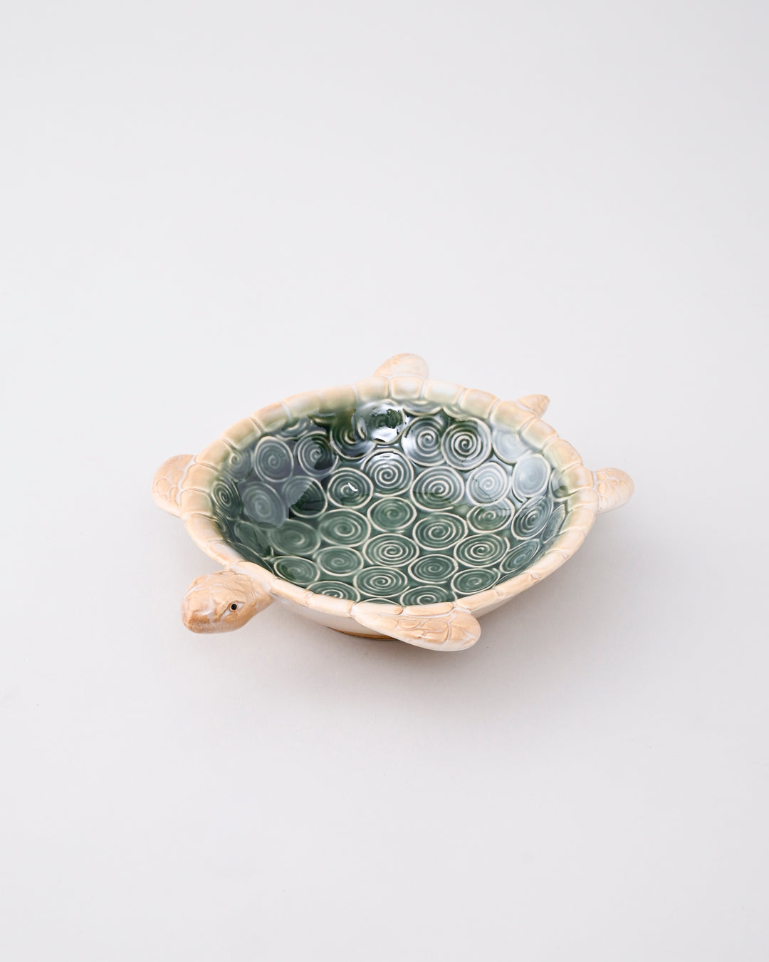 Ocean Turtle Textured Ceramic Bowl - Small 