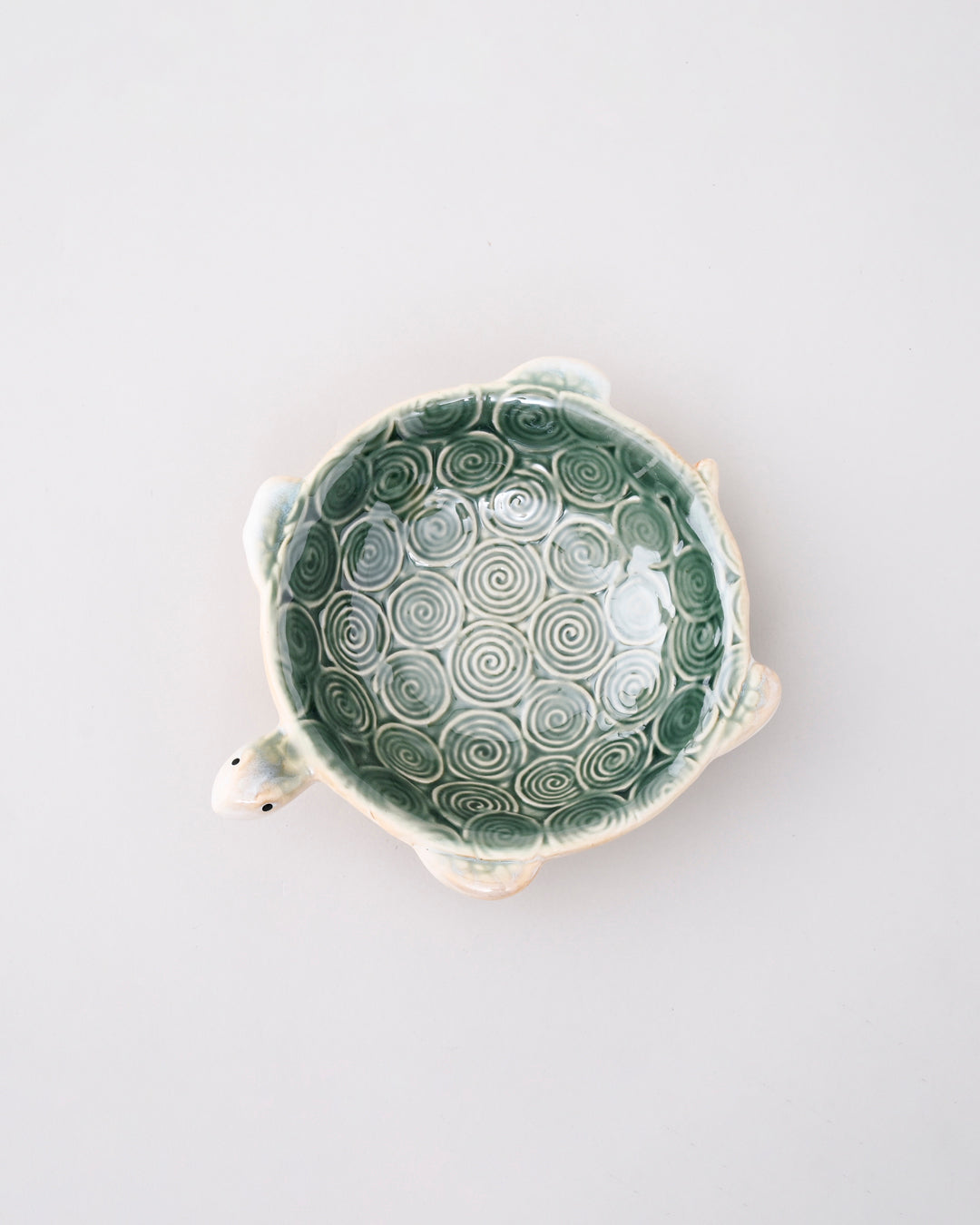 Ocean Turtle Textured Ceramic Bowl - 